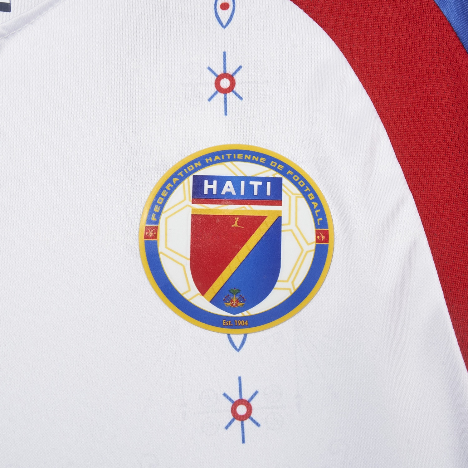 Haiti 25-26 Away White Jersey - Fans Version - UnitedFutballJersey
