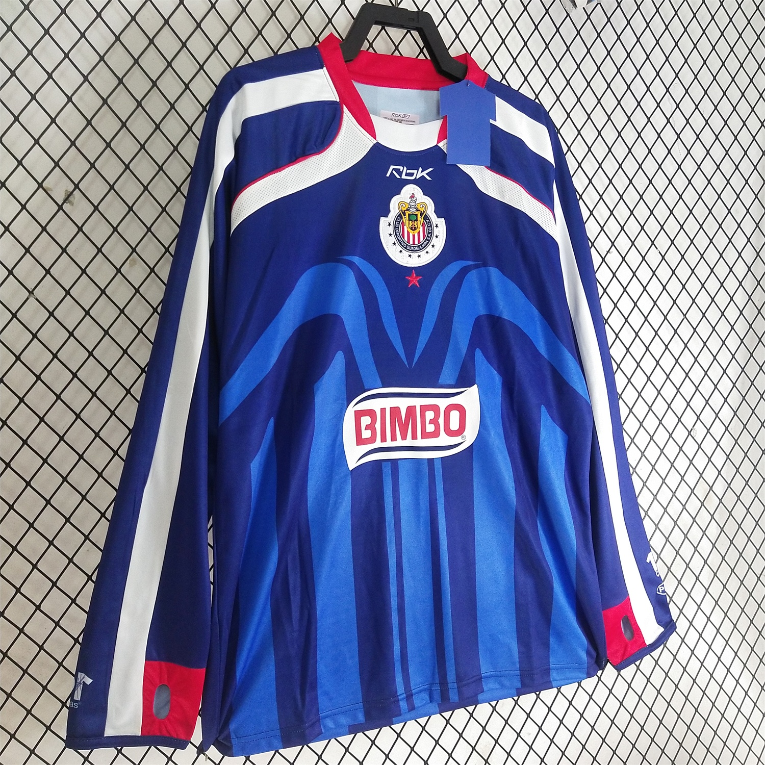 Retro Chivas de Guadalajara 2006-07 Away Long Sleeves Jersey - UnitedFutballJersey