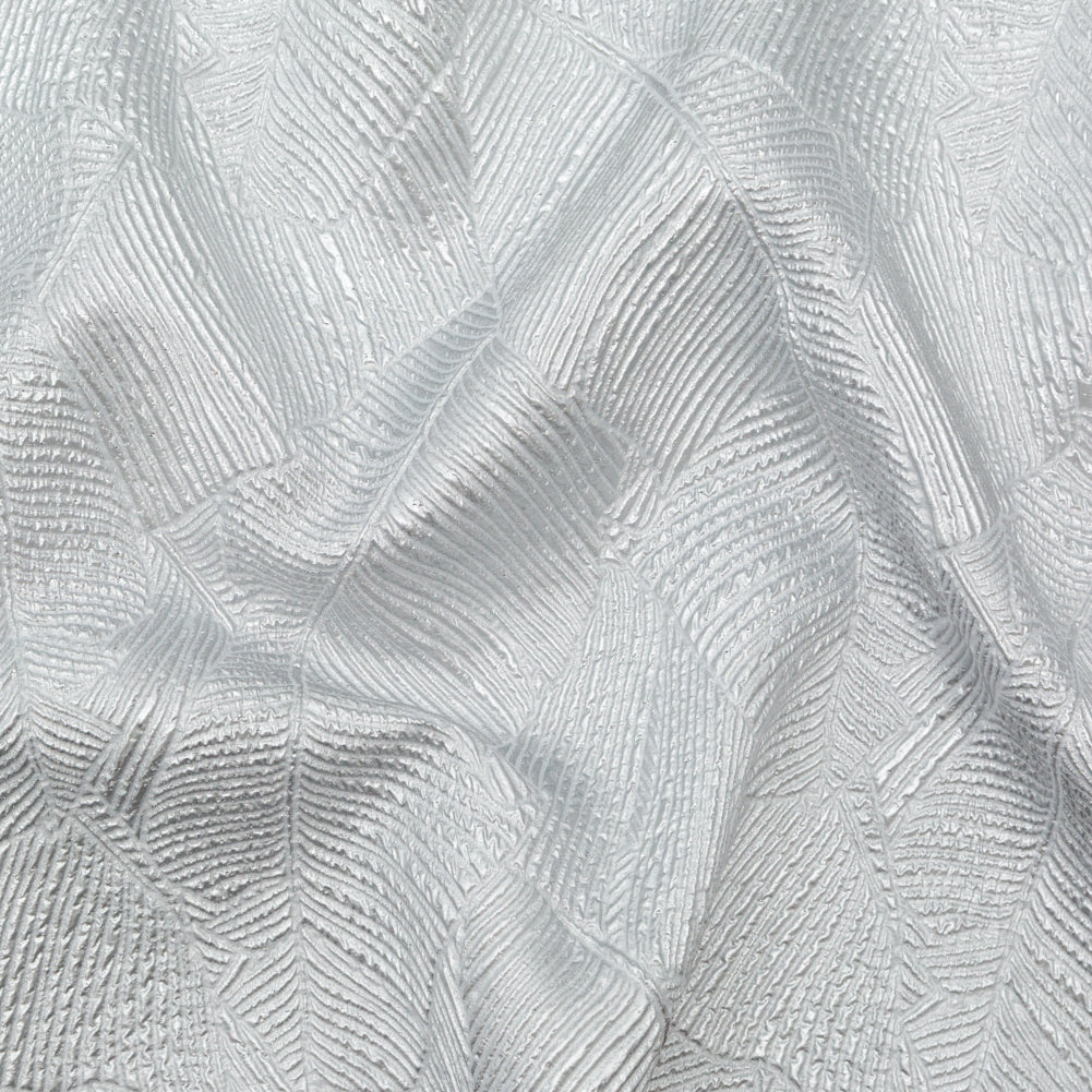 Luminous Silver Double-Layer Organza Brocade - Joann Fabrics