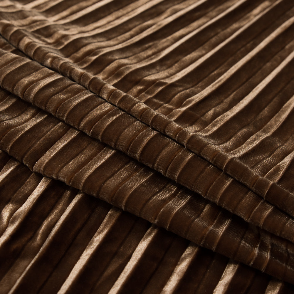 Pleated Velour - Curry Gold - Tver Collection - Joann Fabrics