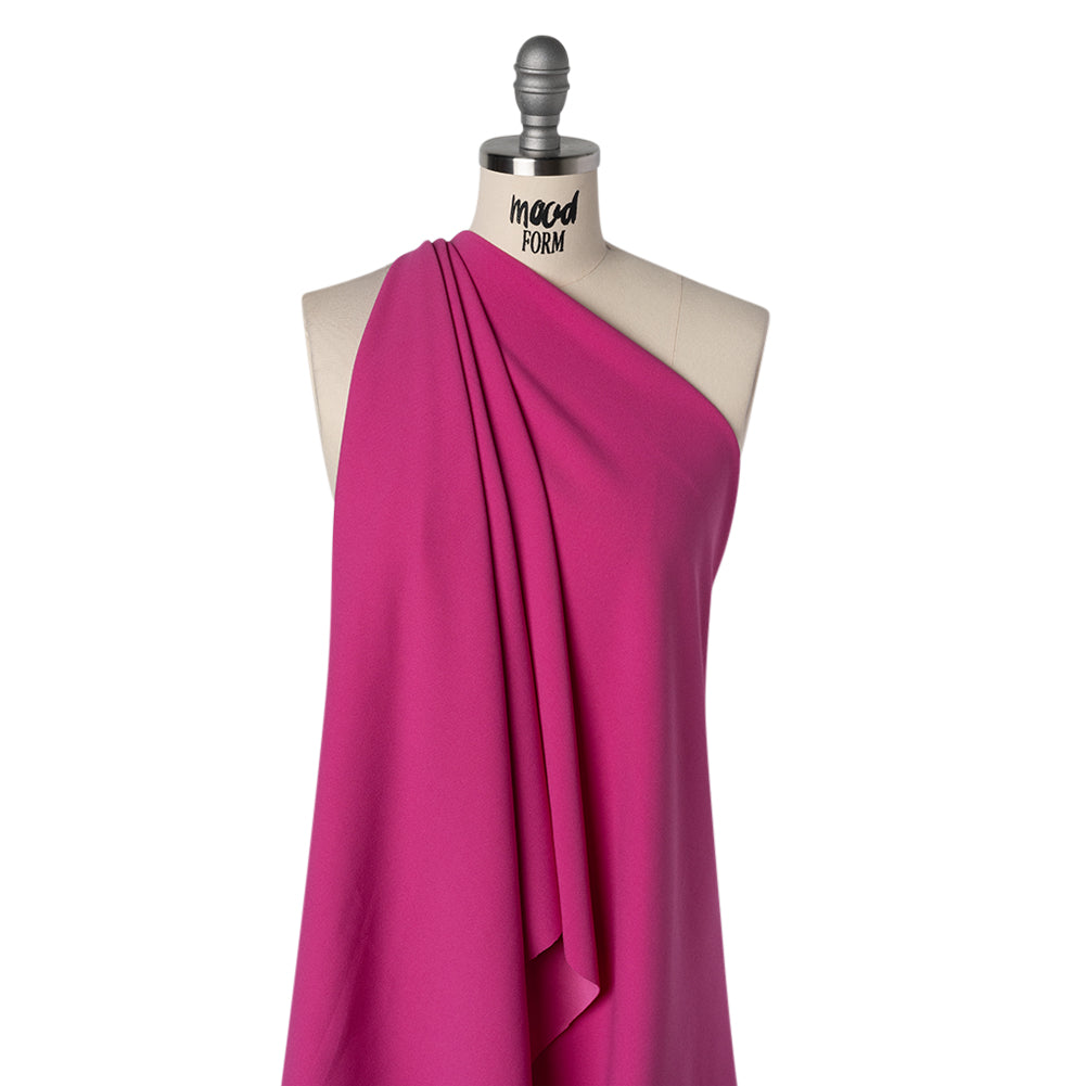 Stretch Polyester Crepe Double Knit - Rose Violet - Designer Deadstock - Joann Fabrics
