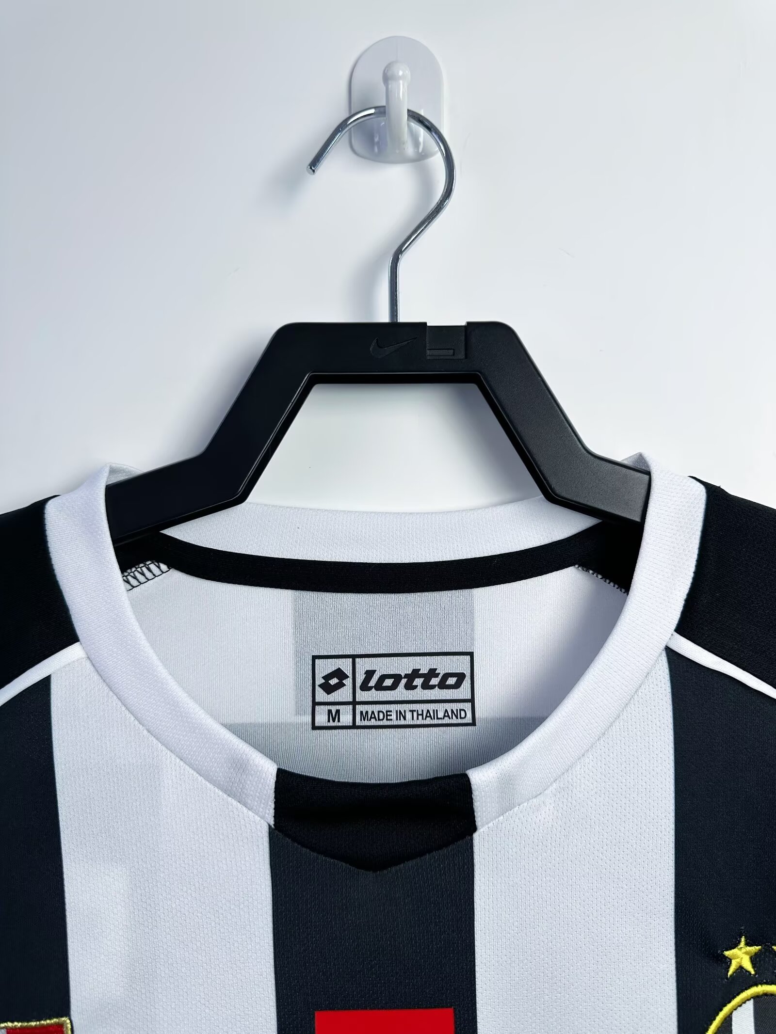 2002/2003 Retro Juventus Long Sleeves Home Soccer Jersey 1:1 Thai Quality