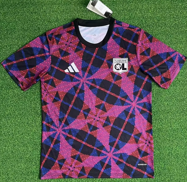 2025/2026 Lyonnais Training Suit  Football Jersey 1:1 Thai Quality