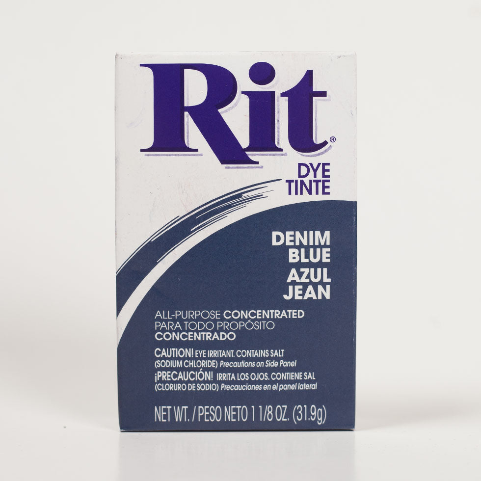 Rit All-Purpose Box Fabric Dye - Denim Blue - 1 1/8oz - Joann Fabrics