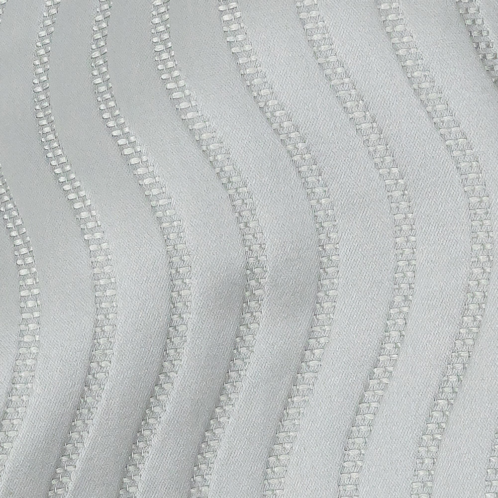 Satin-Faced Jacquard - Ice Wavy Lines - British Imported - Joann Fabrics