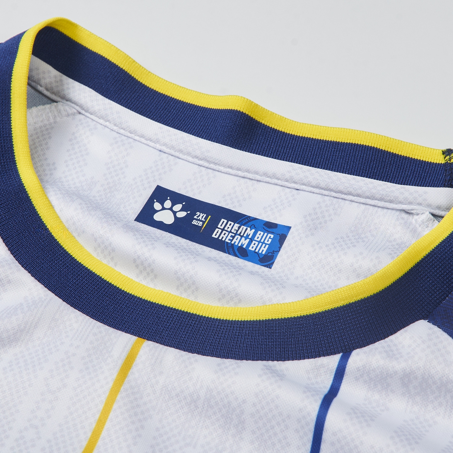 Bosnia and Herzegovina 2026 Away White Jersey - Fans Version - UnitedFutballJersey