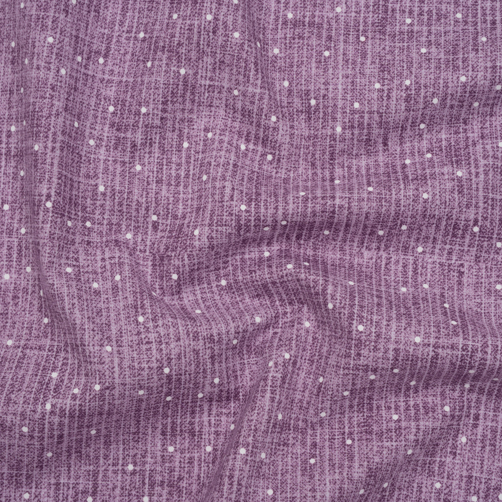 Printed Quilting Cotton by Ghazal Razavi for FIGO Studio - Orchid Stripe Dot - Stash Collection - Joann Fabrics