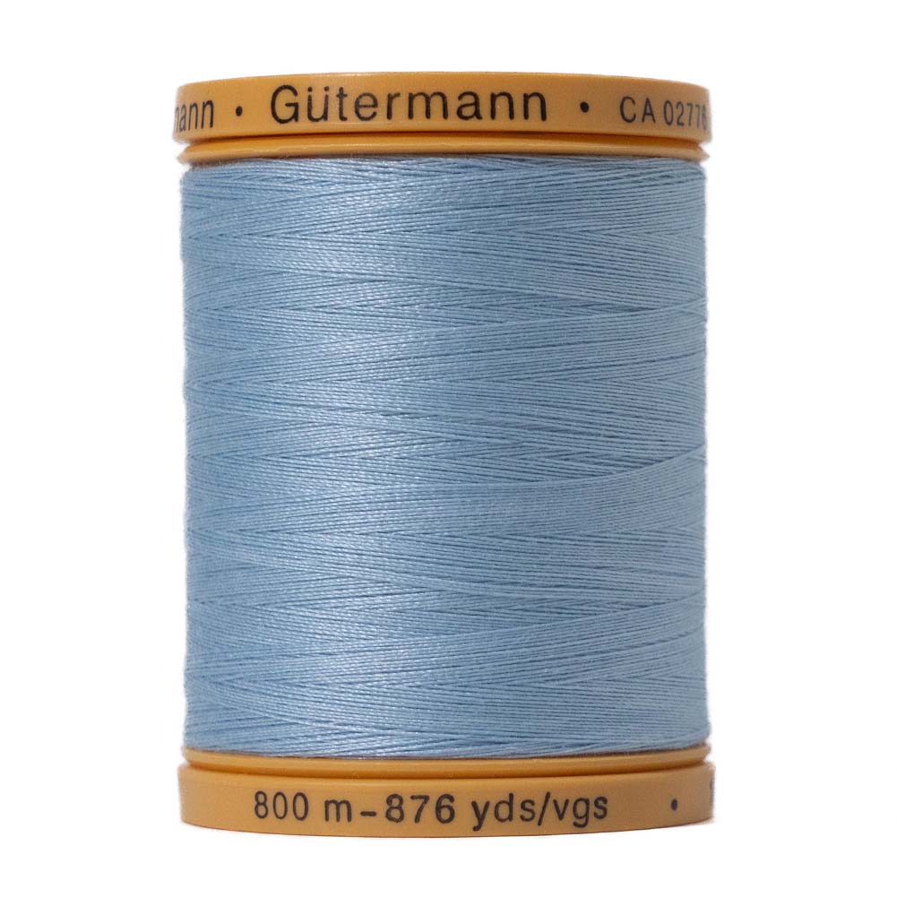 Gutermann Natural Cotton Thread 800m - 6217 Powder Blue - Joann Fabrics