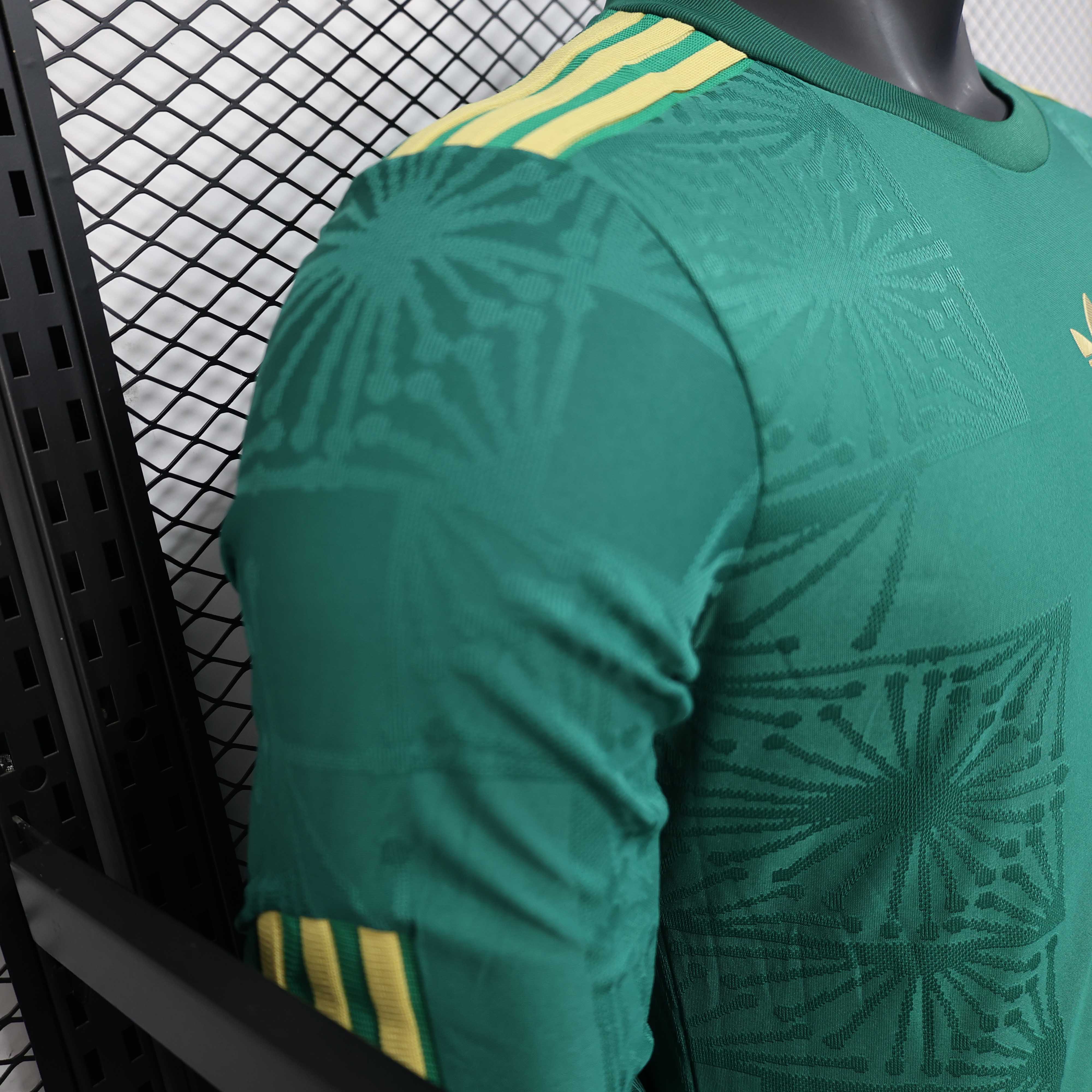 2025/2026 Player Version Long Sleeve Mexico National Special Edition Green Football Shirt 1:1 Thai Quality