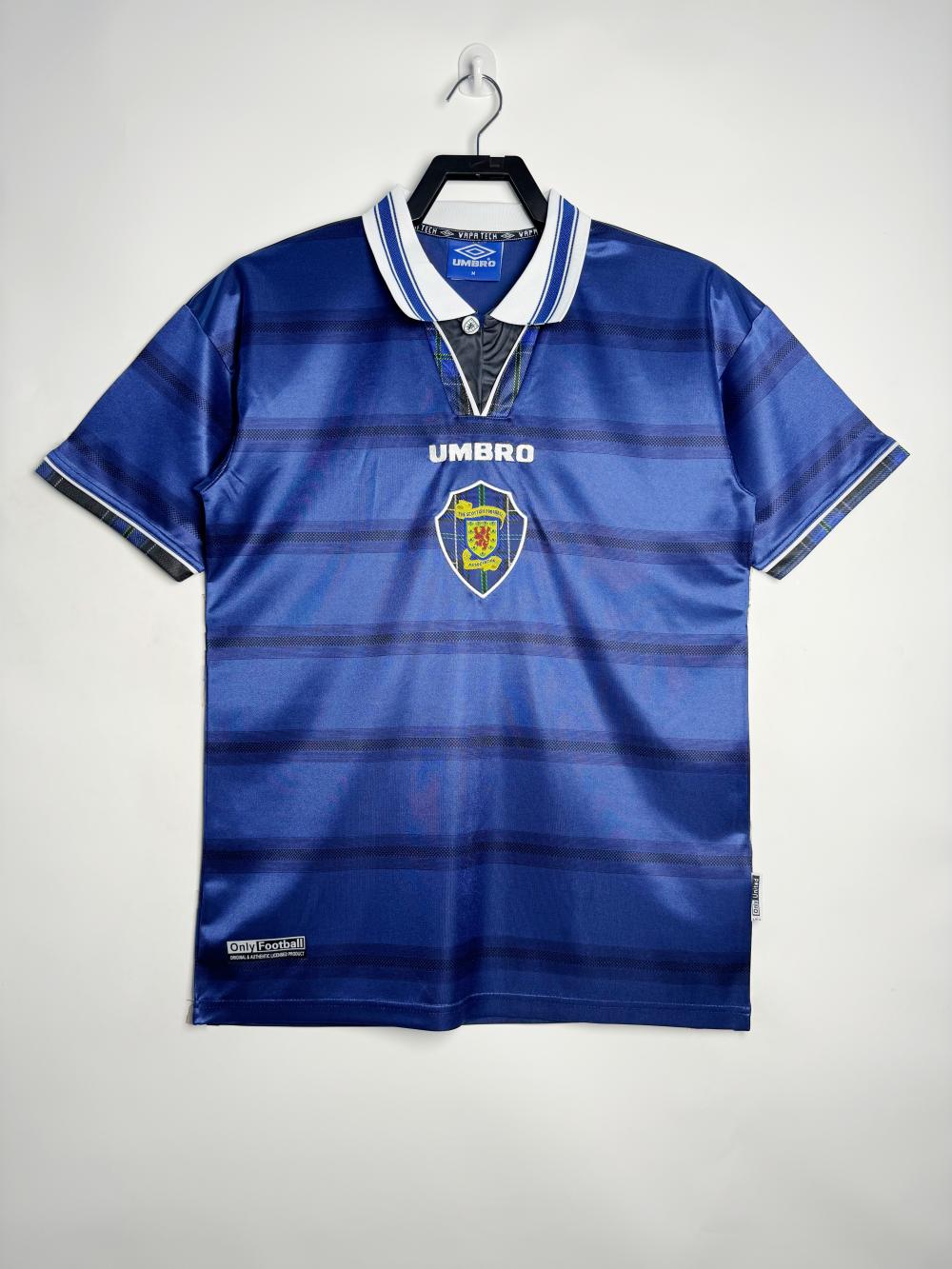 1998-2000 Retro Scotland National Team Home Football Shirt 1:1 Thai Quality