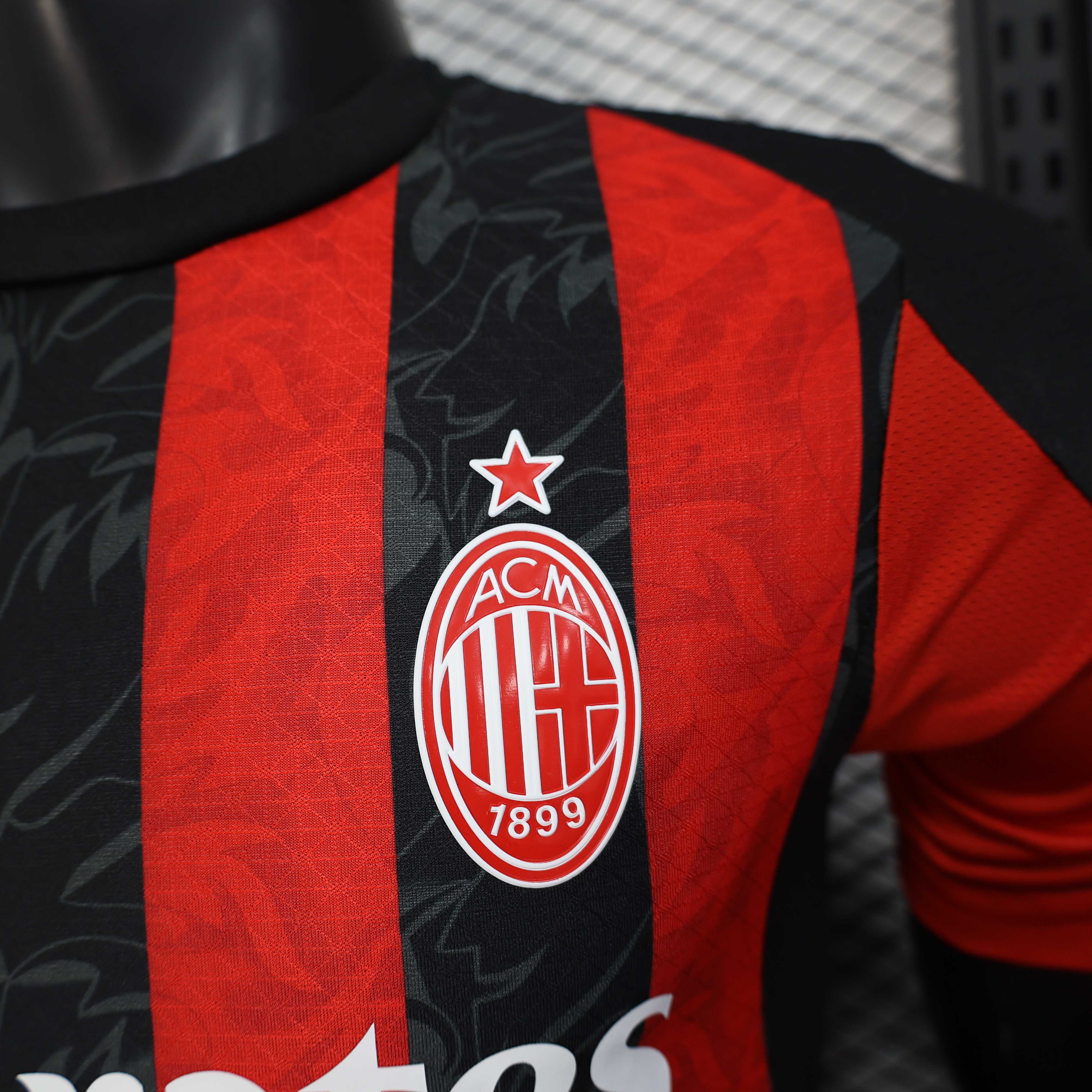 2025/2026 Player Version AC Milan Home Football Jersey 1:1 Thai Quality