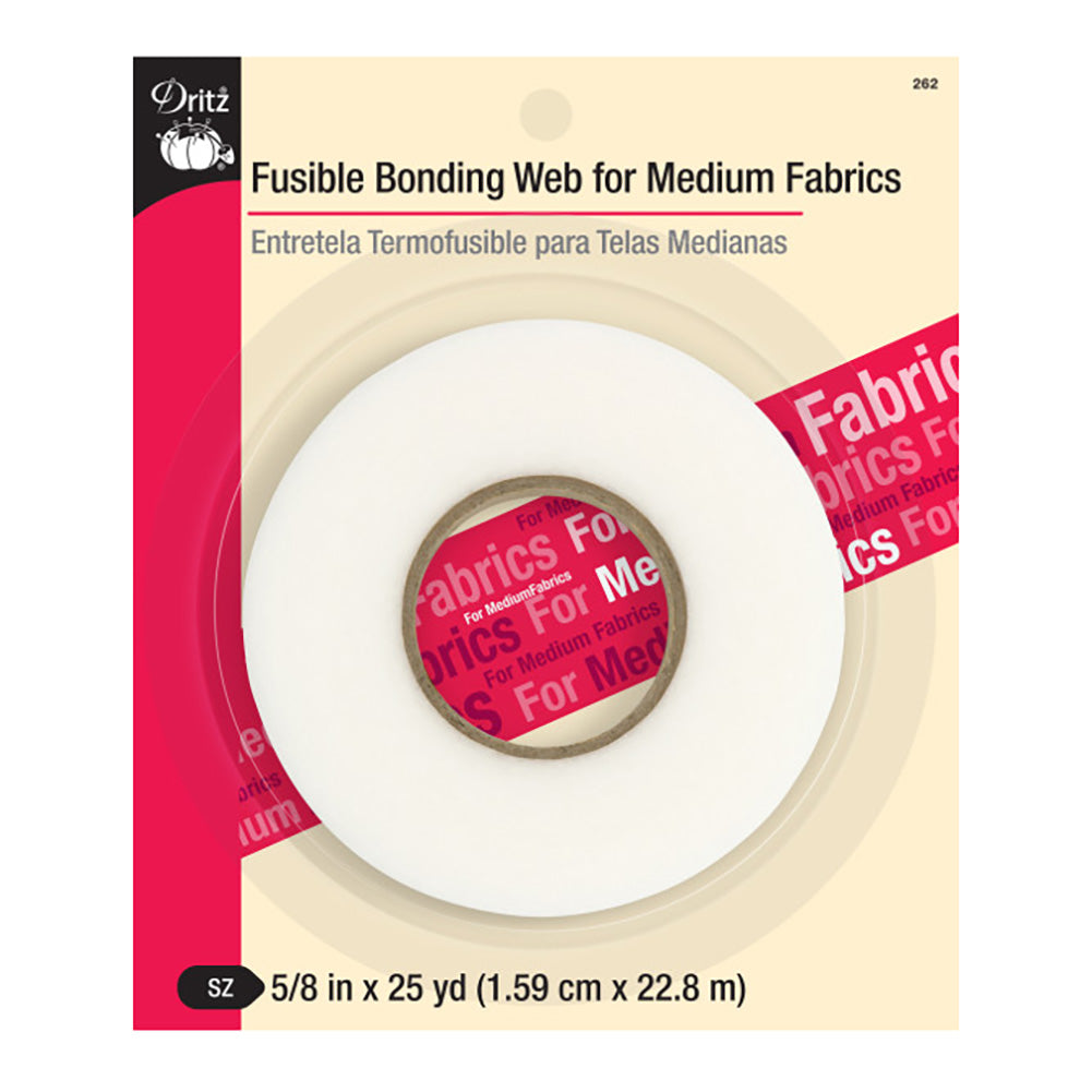 Dritz Fusible Bonding Web for Medium Fabrics - 0.625