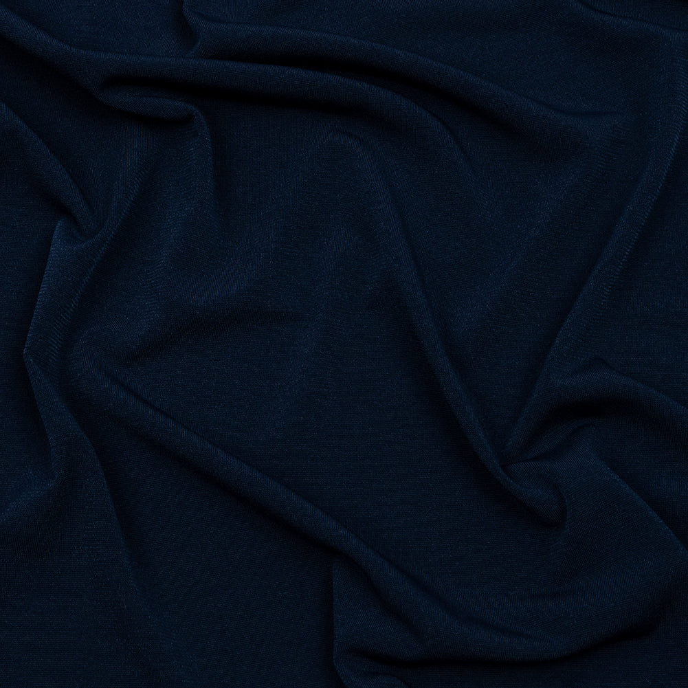 Stretch Polyester ITY Jersey - Navy - Isadora Collection - Joann Fabrics