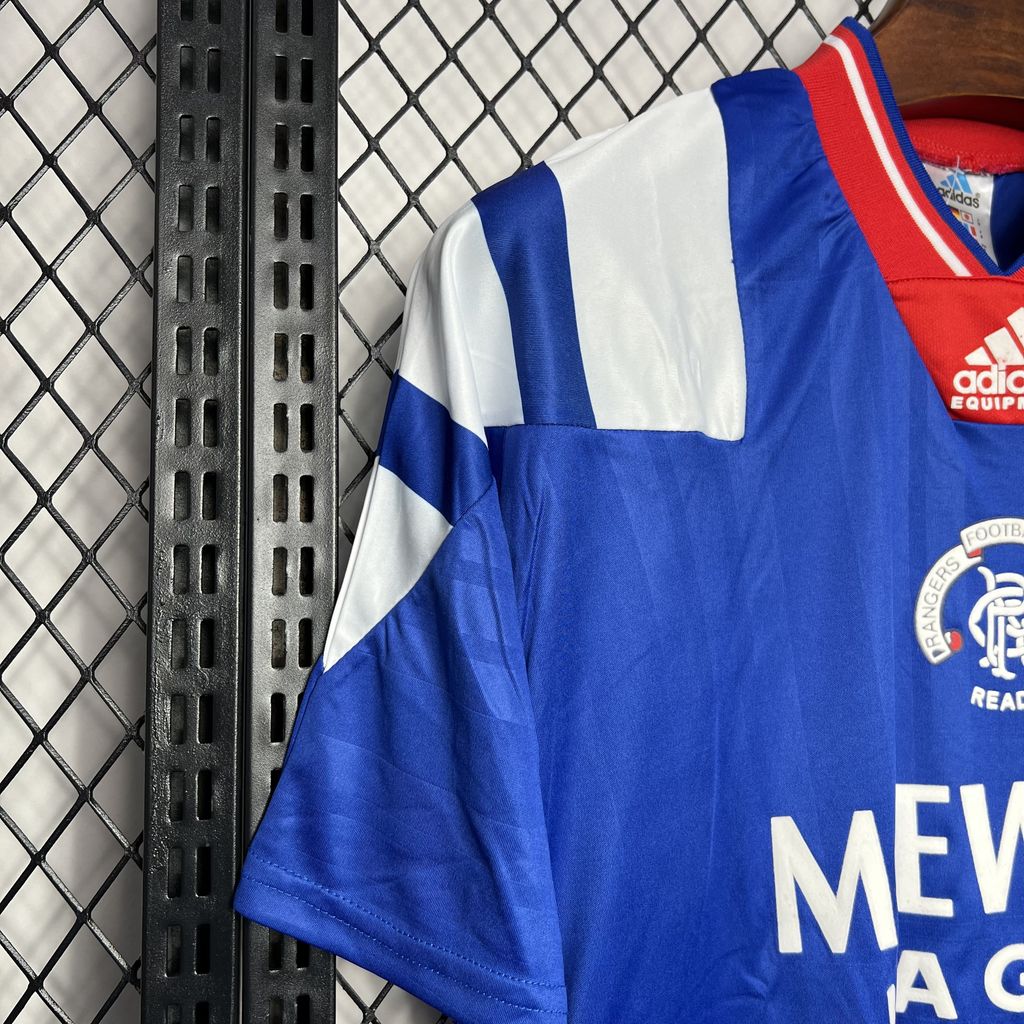 1992/1994 Retro Rangers Home Football Shirt 1:1 Thai Quality