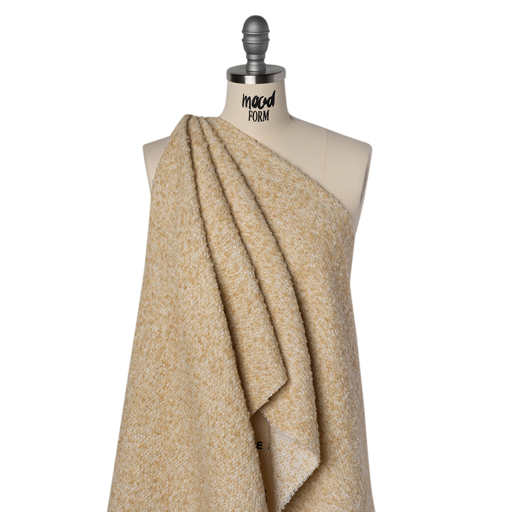 Wool Blend Boucle Tweed - Beige and Tan - Joann Fabrics