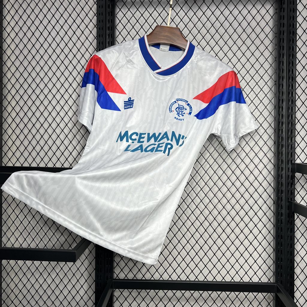 1990/1992 Retro Rangers Away Football Shirt 1:1 Thai Quality