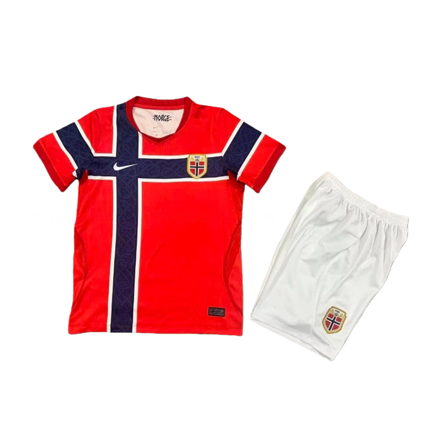 Norway 2026 Home Kids Kit - UnitedFutballJersey
