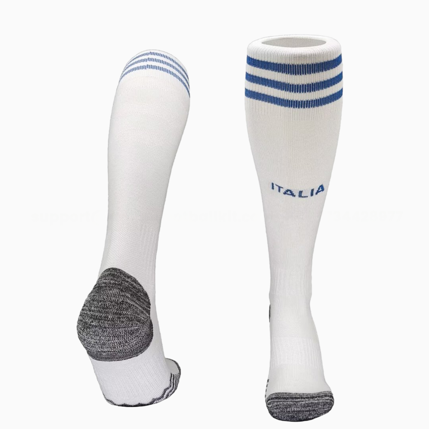 Italy 2026 Away Socks - White - UnitedFutballJersey