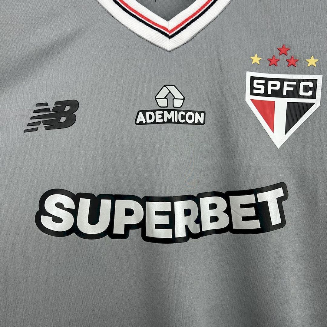 2025/2026 São Paulo Special Edition Grey Football Jersey 1:1 Thai quality