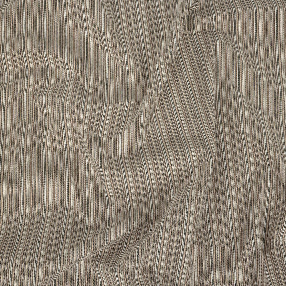 Blended Beige Striped Suiting - Joann Fabrics