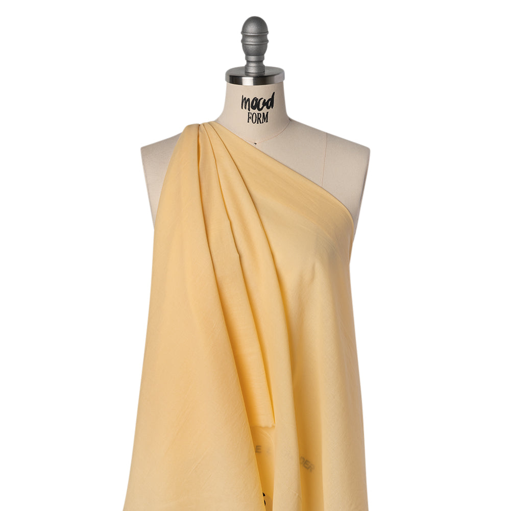 Cotton Voile Lining - Butter Yellow - Famous Australian Designer Deadstock - Joann Fabrics