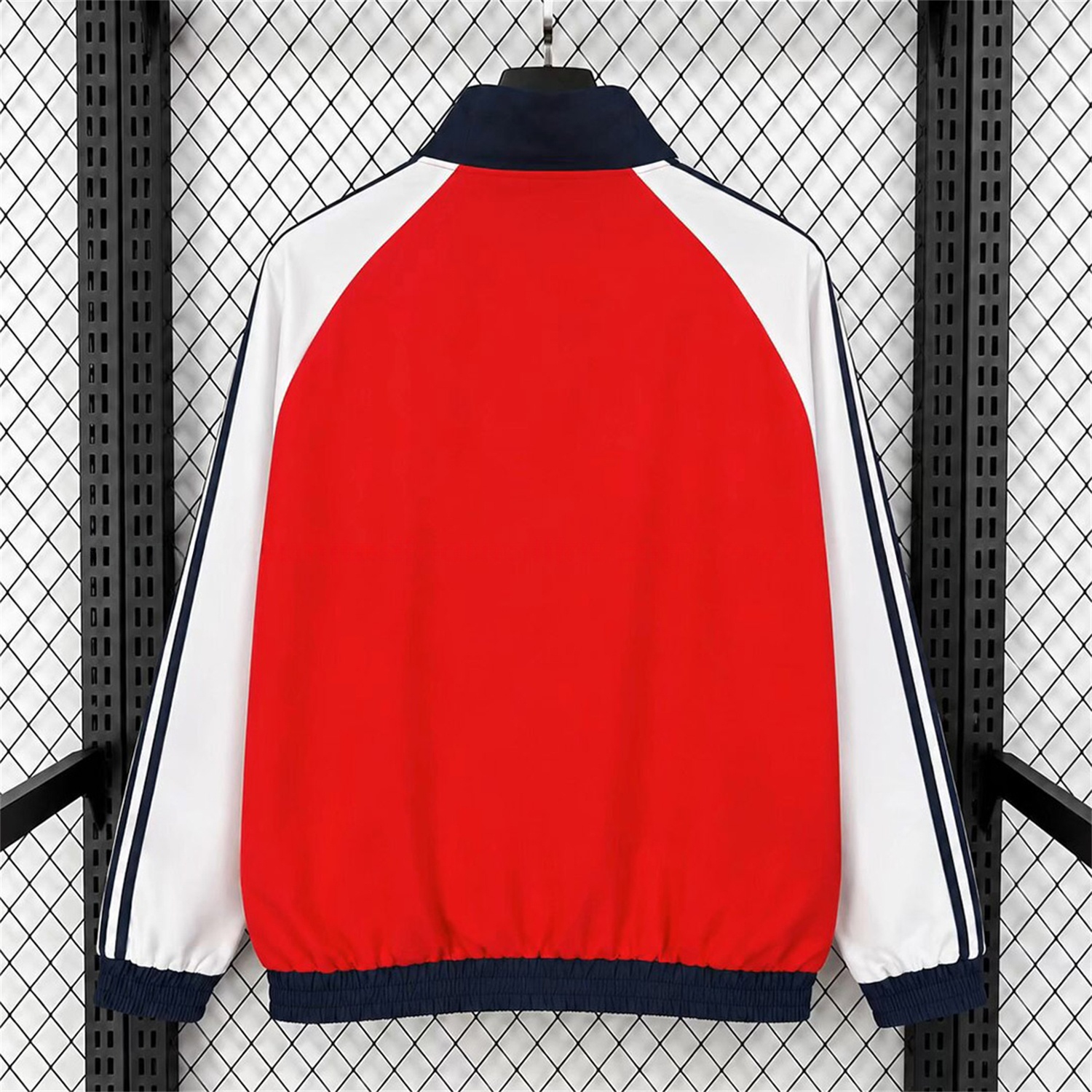 Arsenal 25-26 Originals Trefoil Windbreaker Jacket - Red - UnitedFutballJersey