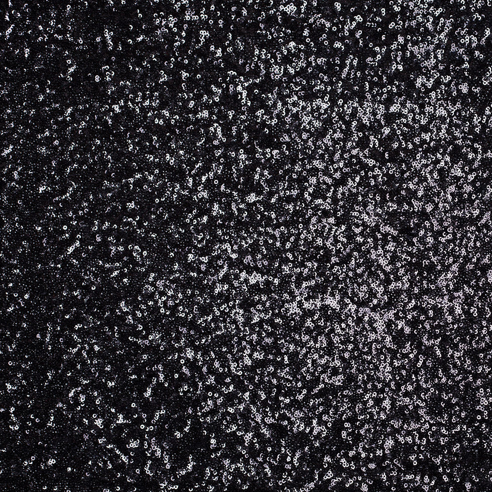 Mesh with Baby Sequins - Black - Joann Fabrics