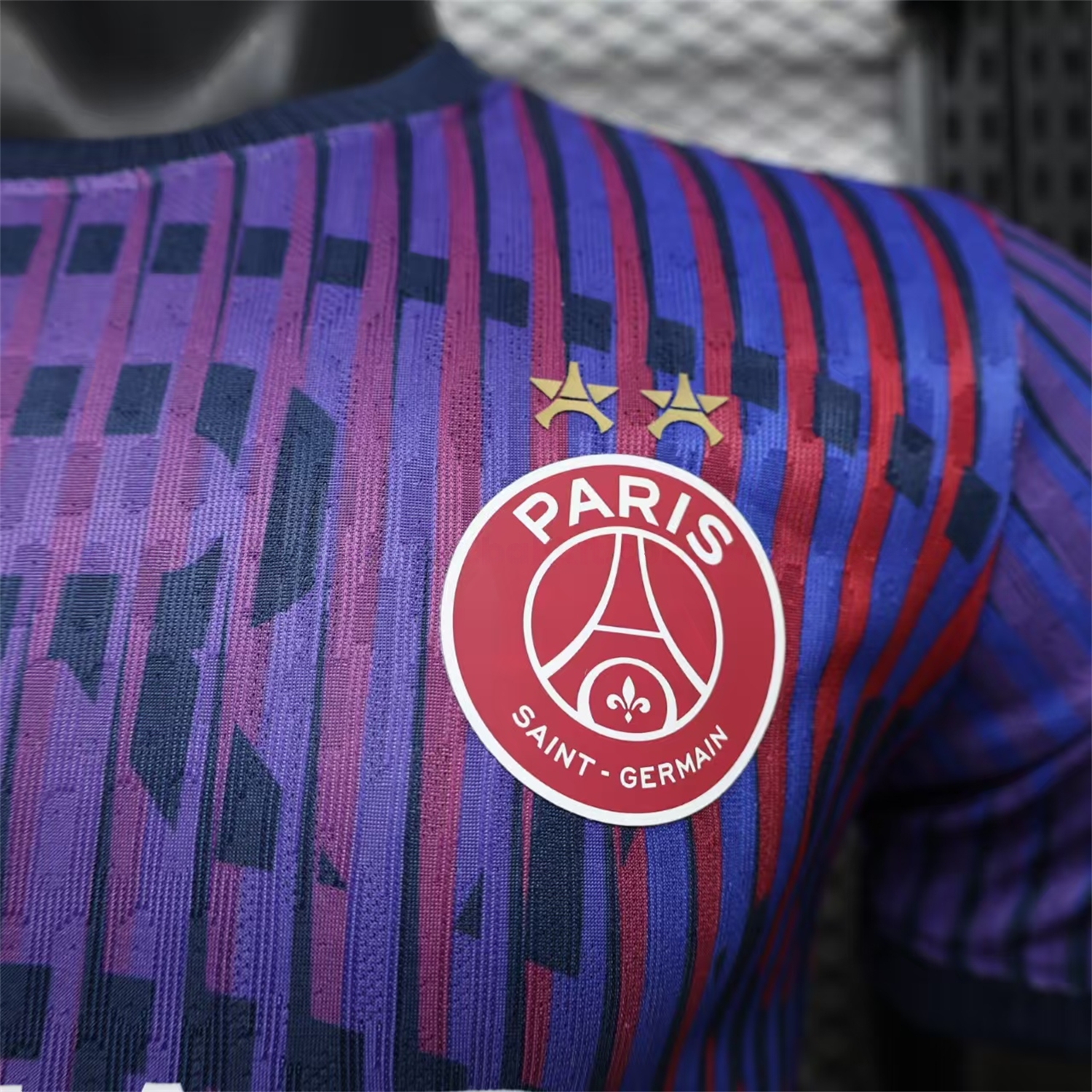 Paris Saint-Germain PSG 26-27 Purple Pre-Match Jersey - Player Version - UnitedFutballJersey