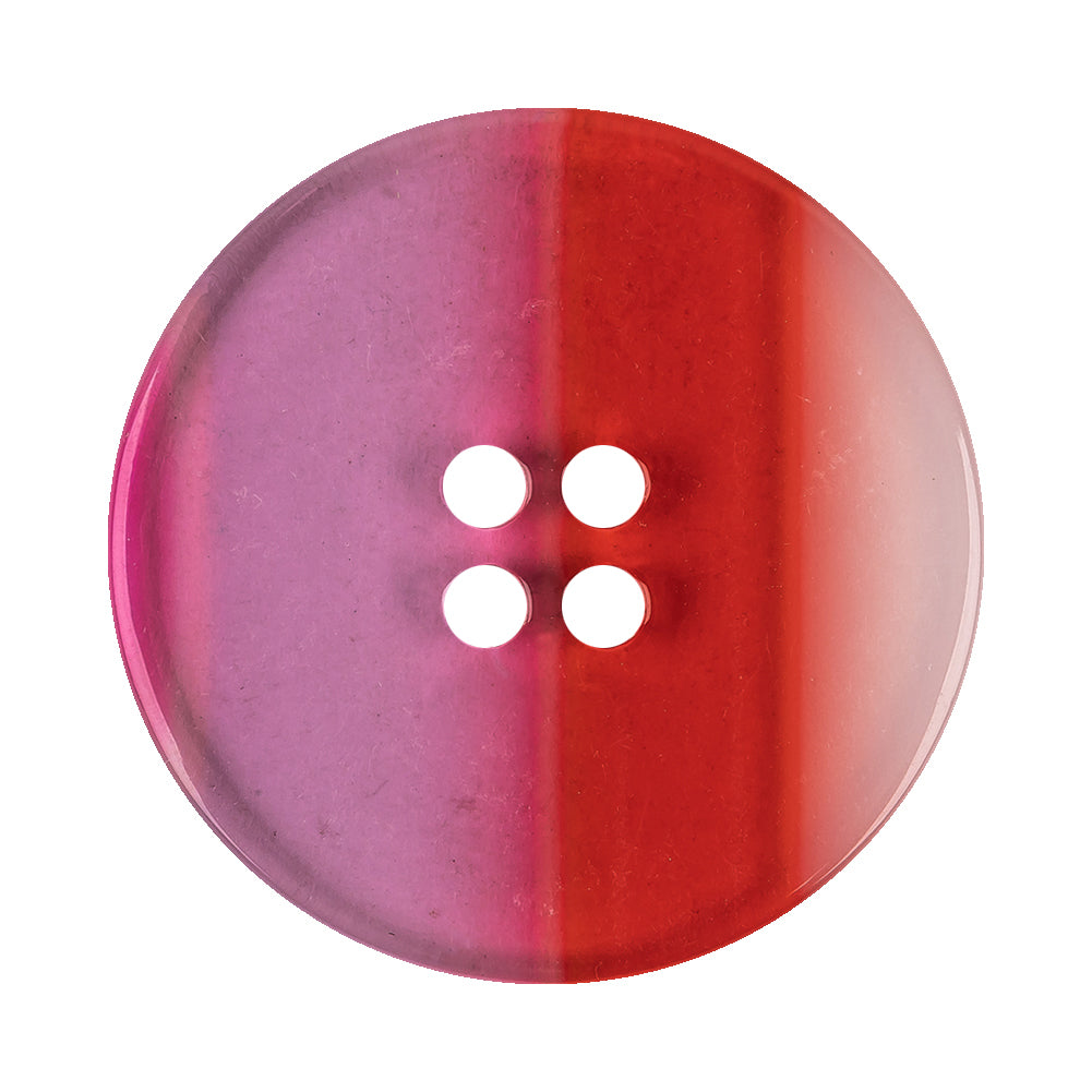 Berry Stripes Smooth Top 4-Hole Plastic Button - 54L/34mm - Joann Fabrics