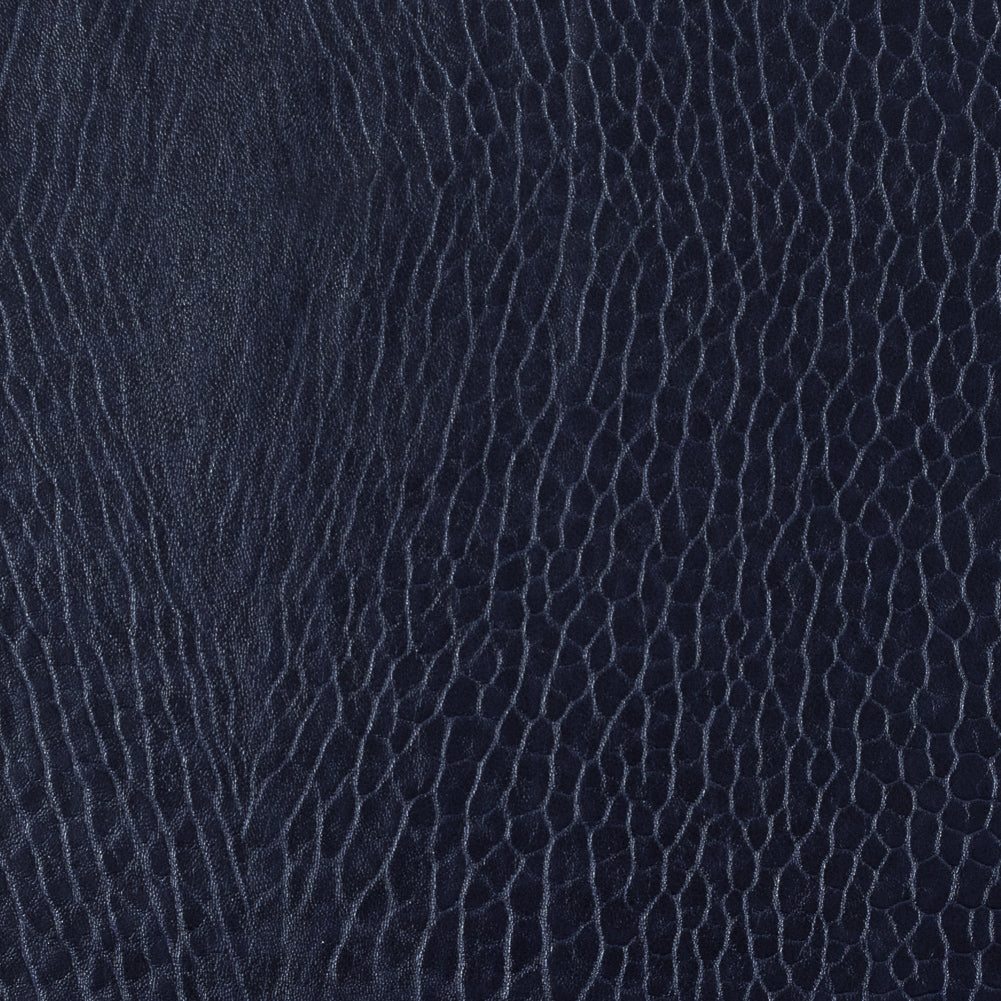 Nightshade Pebble Embossed Stretch Faux Leather with a Black Viscose Backing - Joann Fabrics