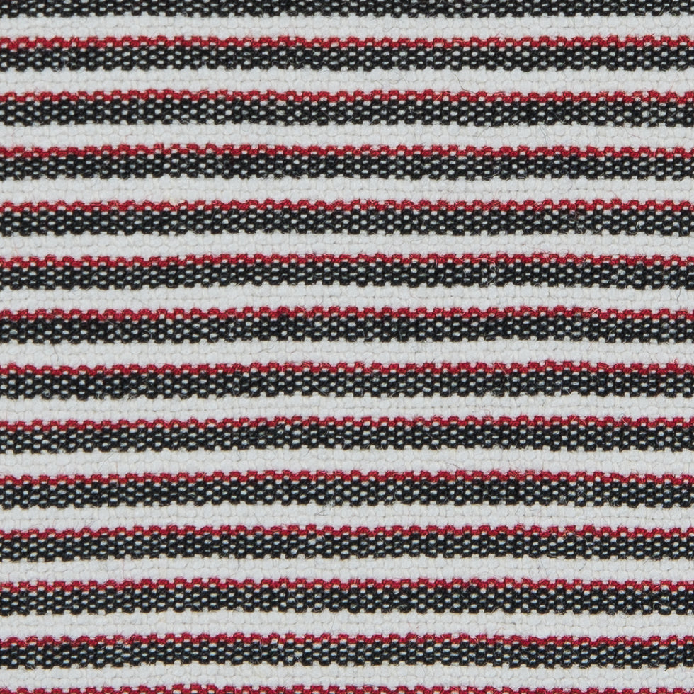 Red/Black/White Raised Shadow Stripes on Stretch Cotton Woven - Joann Fabrics