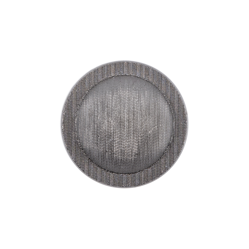 Italian Silver Plated Shank-Back Button - 36L/23mm - Joann Fabrics