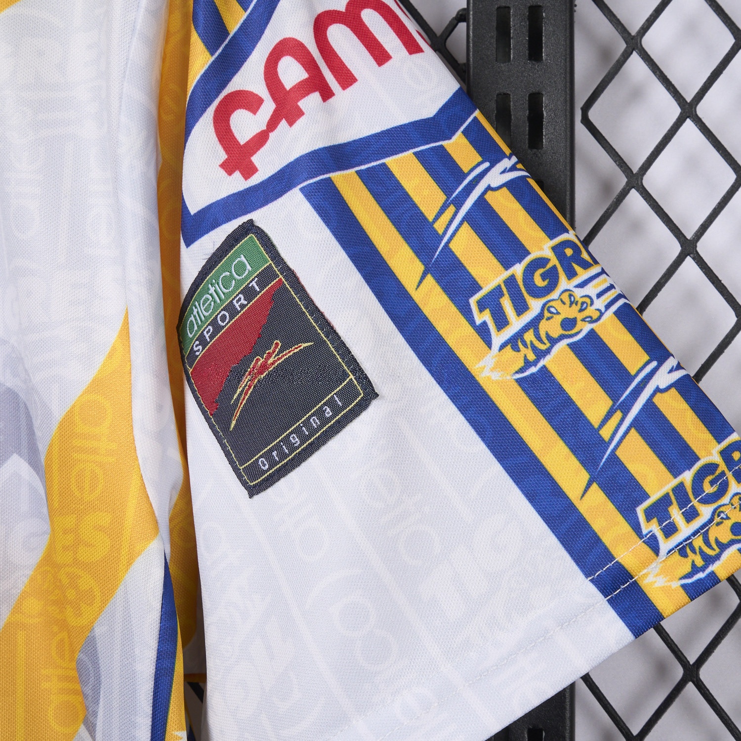 Retro Tigres UANL 1997-98 Away White Jersey - UnitedFutballJersey