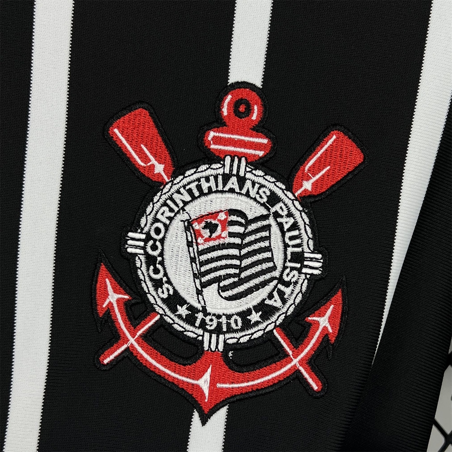 Retro Corinthians 2012 Black And White Special Jersey - UnitedFutballJersey