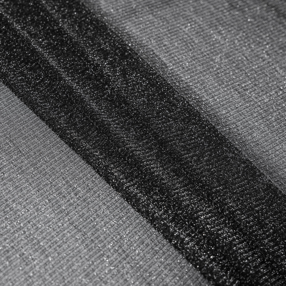 Italian Black Stretch Metallic Mesh - Joann Fabrics