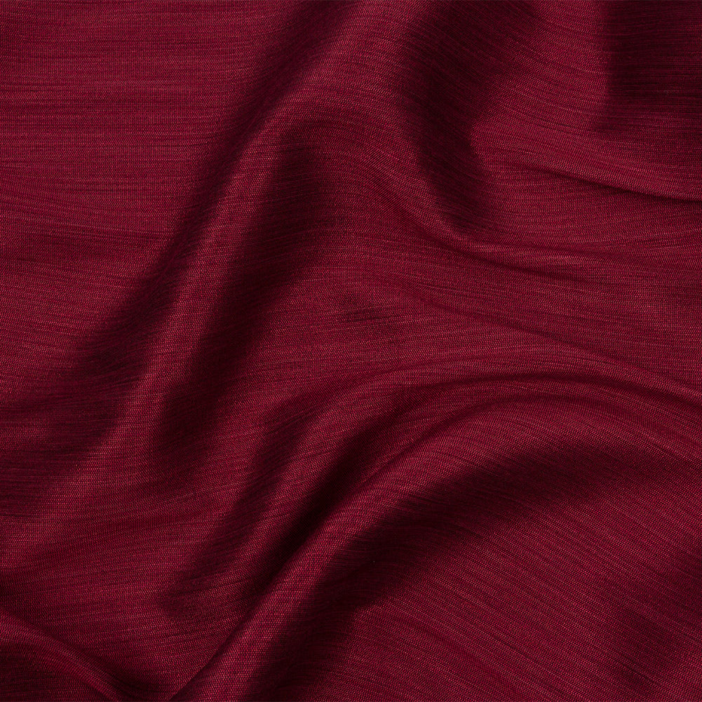 Recycled Polyester Bengaline - Cherry Striations - British Imported - Joann Fabrics