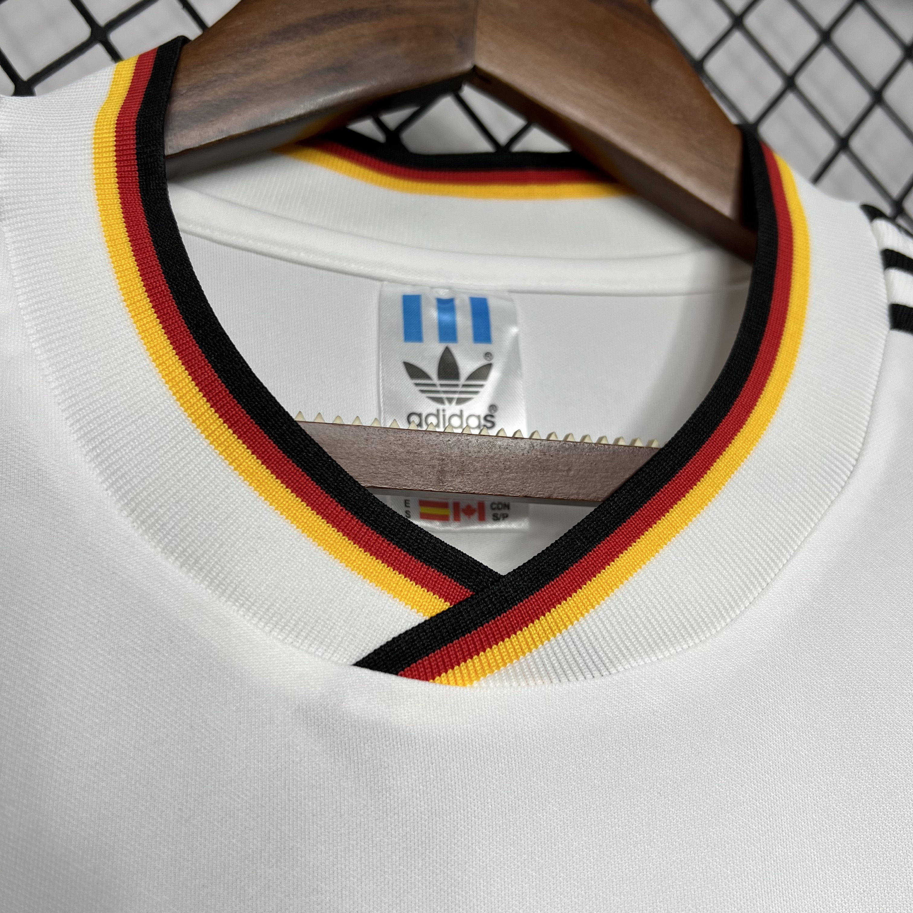 1986 Retro Soccer Jersey Germany Home
