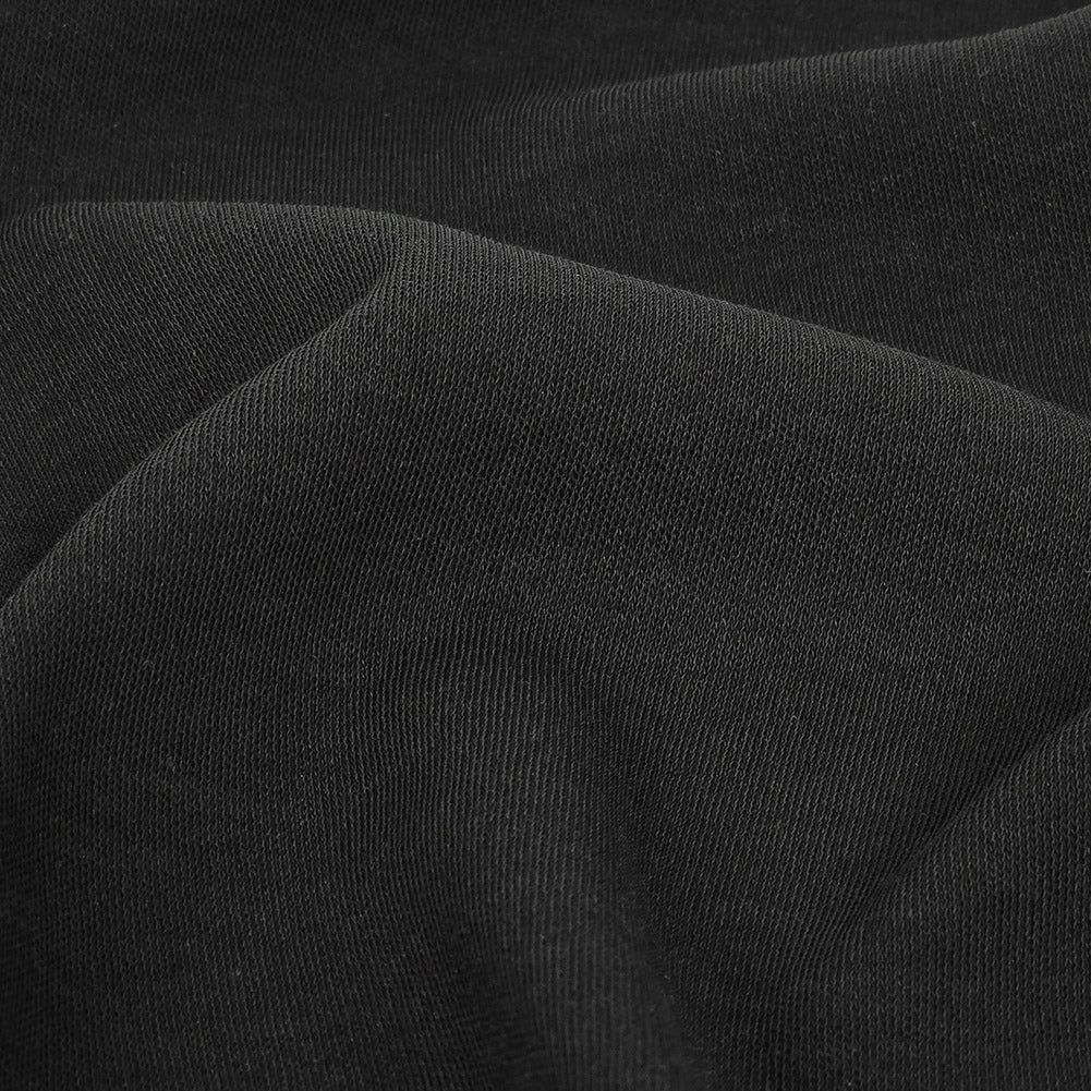 Theory Black Rayon Interlock Knit - Joann Fabrics
