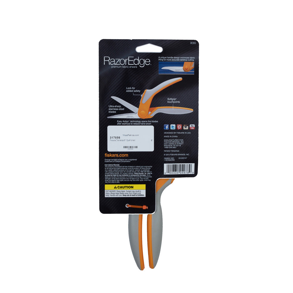 Fiskars Tabletop Cushioned Handle Fabric Shears - 8