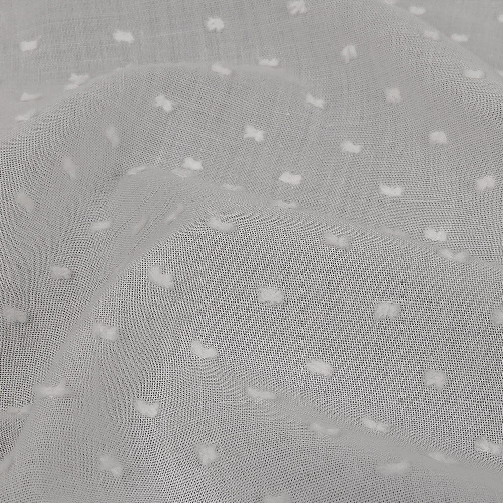 Famous Australian Designer Cloud Dancer Cotton Swiss Dot - Joann Fabrics