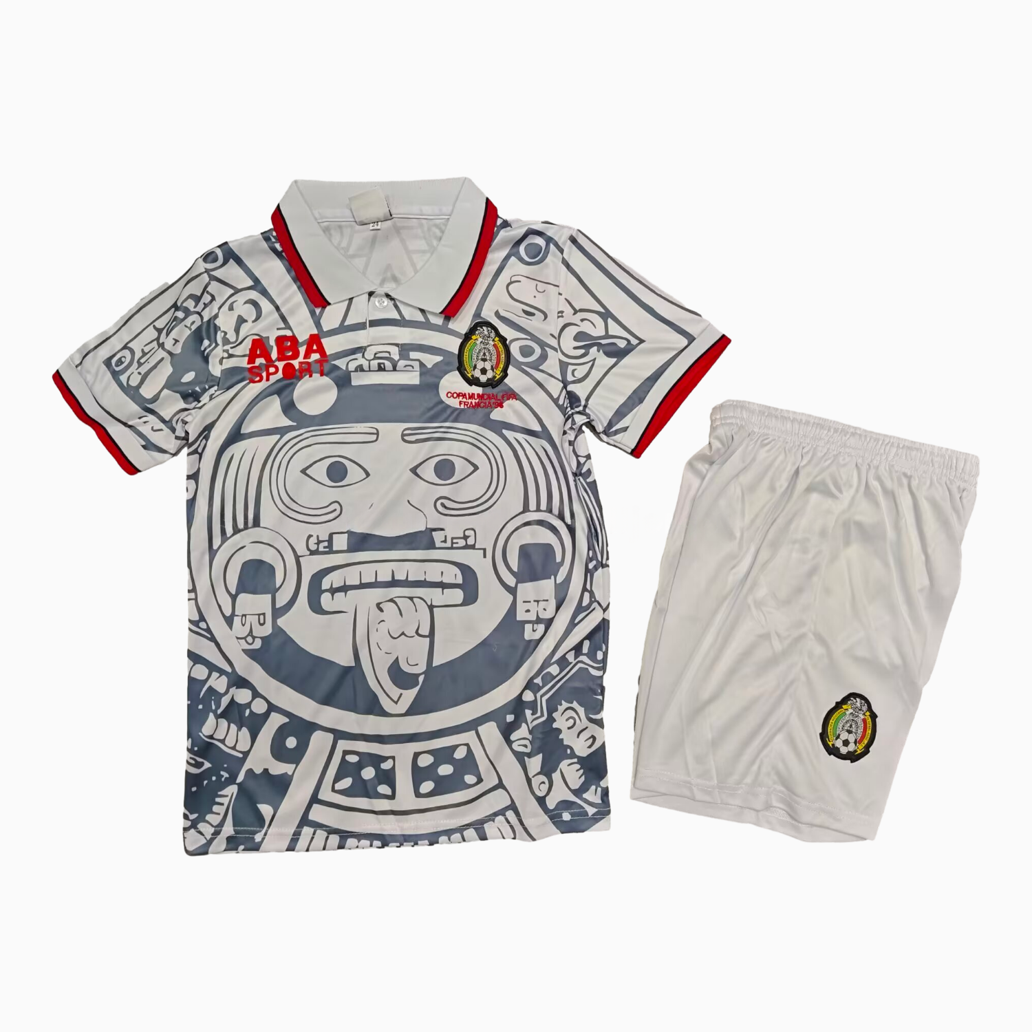Retro Mexico 1998 Away Kids Kit - UnitedFutballJersey