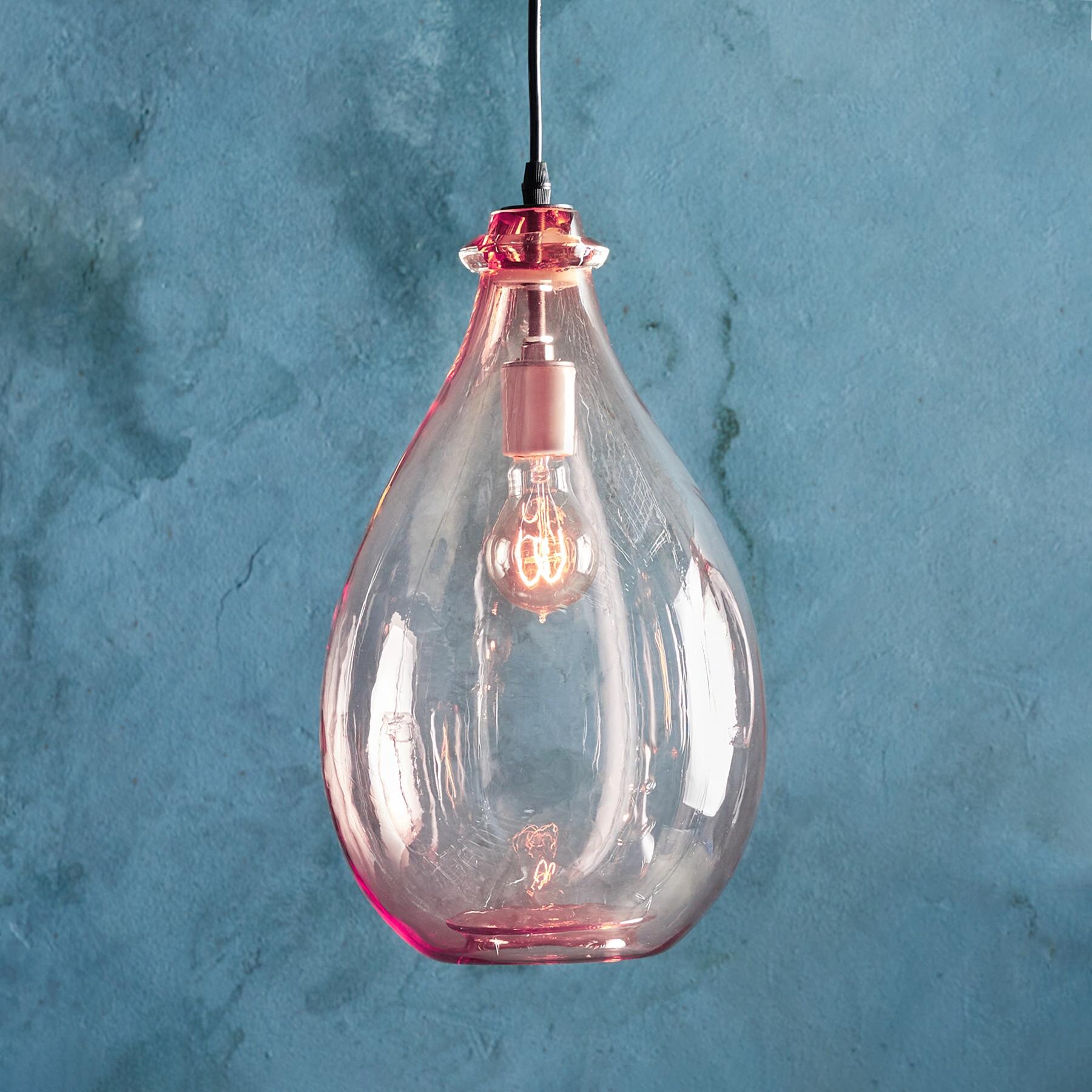 Salon Glass Oval Pendant Light - Blair Catalog