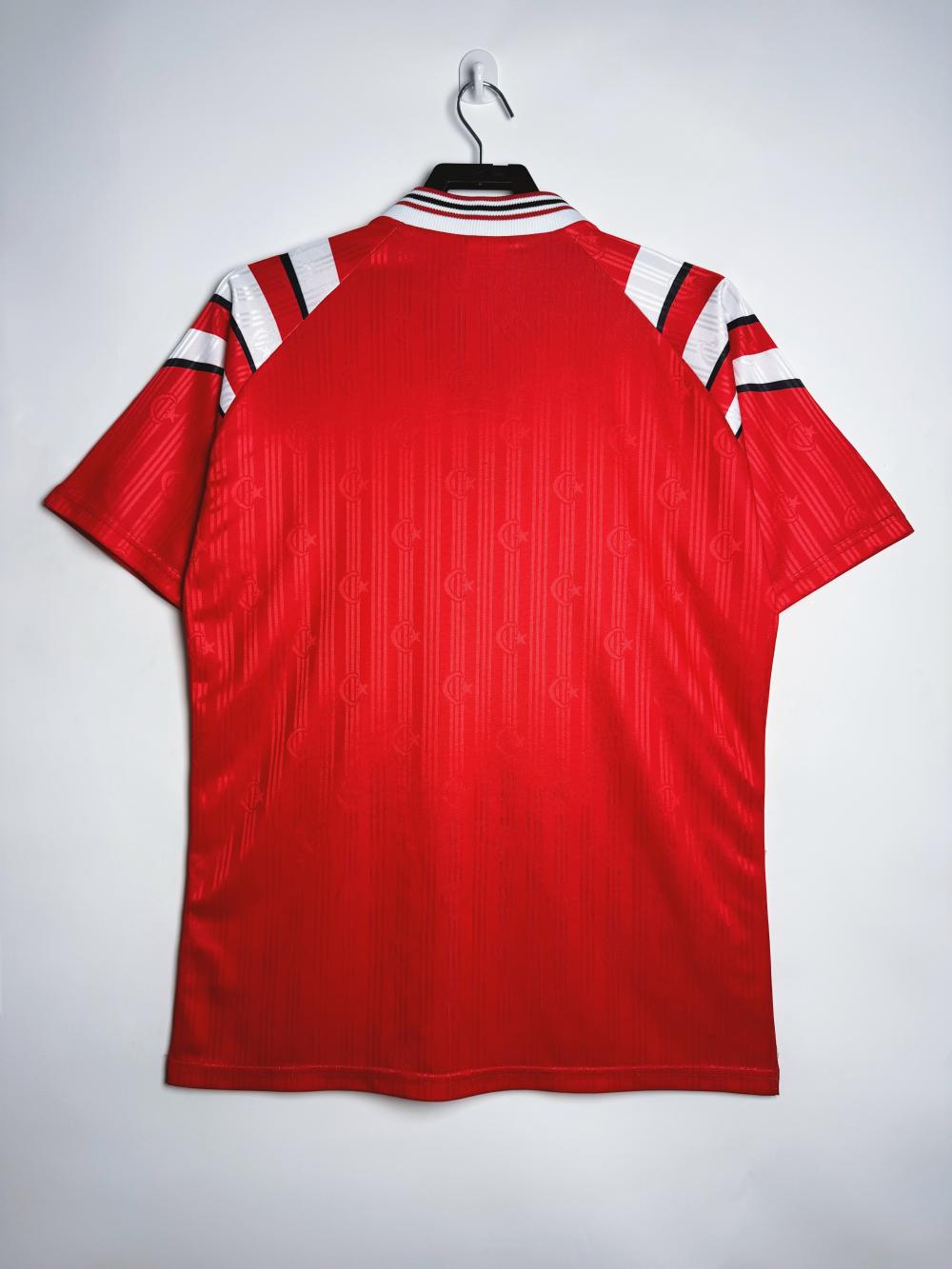 1996 Retro Türkiye National Team Home Football Shirt 1:1 Thai Quality