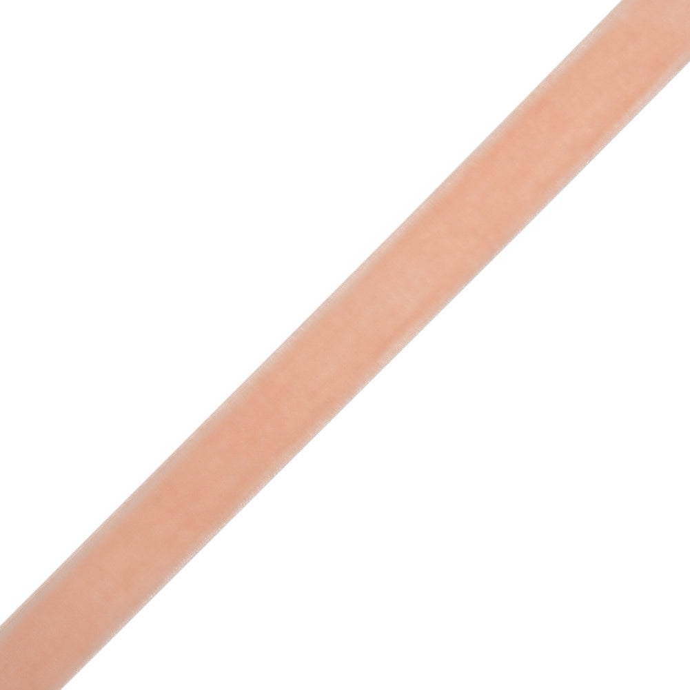 Stretch Velvet Ribbon Trim Made in Italy - 0.625