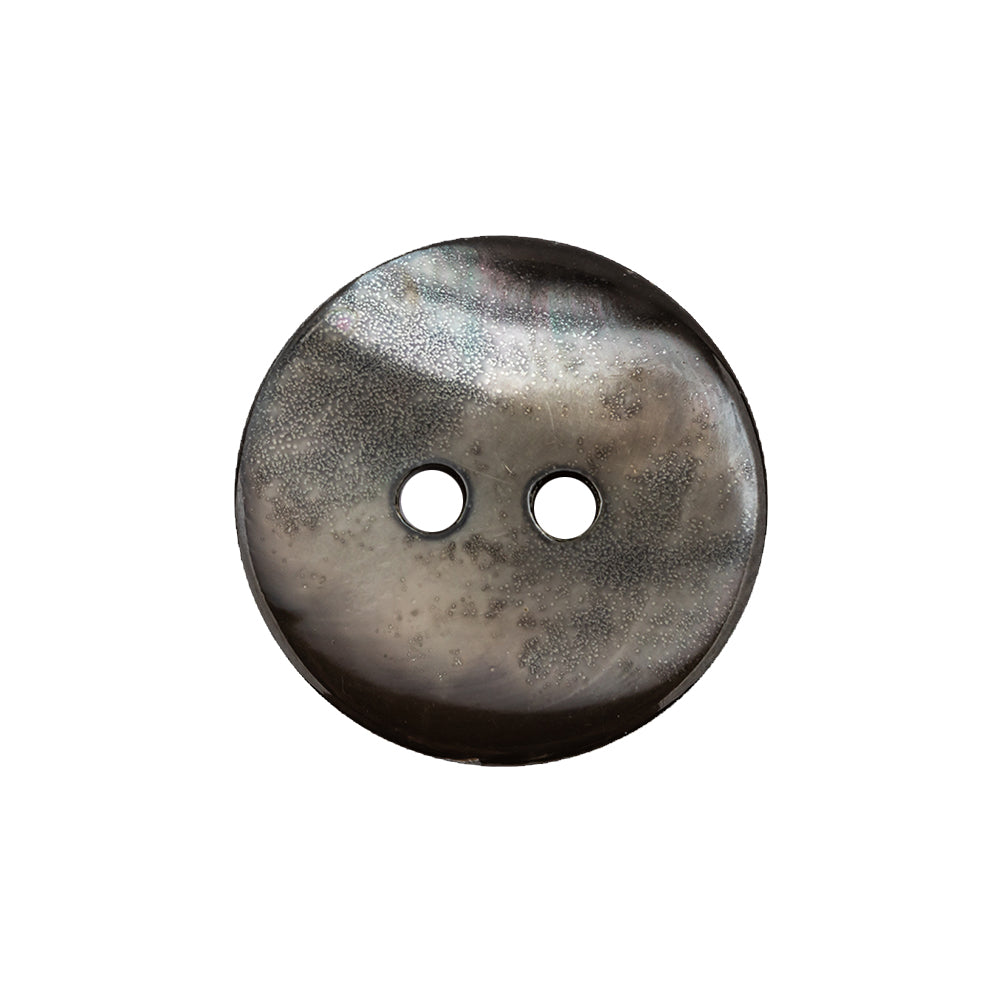 Imported Gray Mother of Pearl 2-Hole Laser Cut Shell Button - 36L/23mm - Joann Fabrics