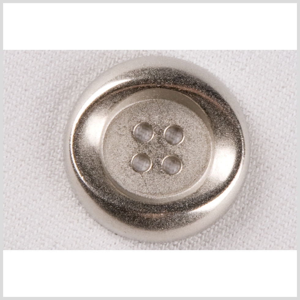 Silver Metal Coat Button - 36L/23mm - Joann Fabrics