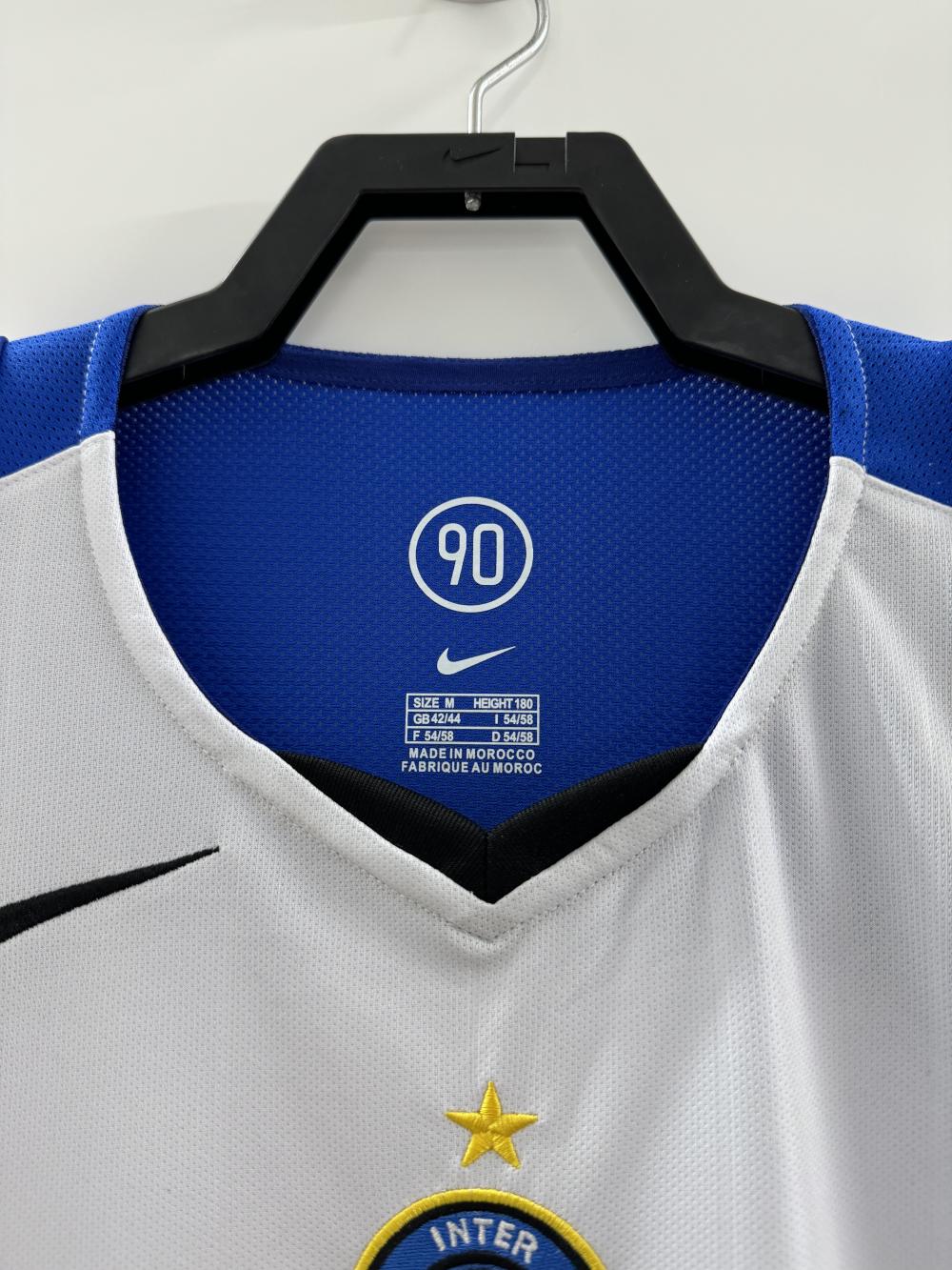 2004/2005 Retro Inter Milan Away Football Jersey 1:1 Thai Quality