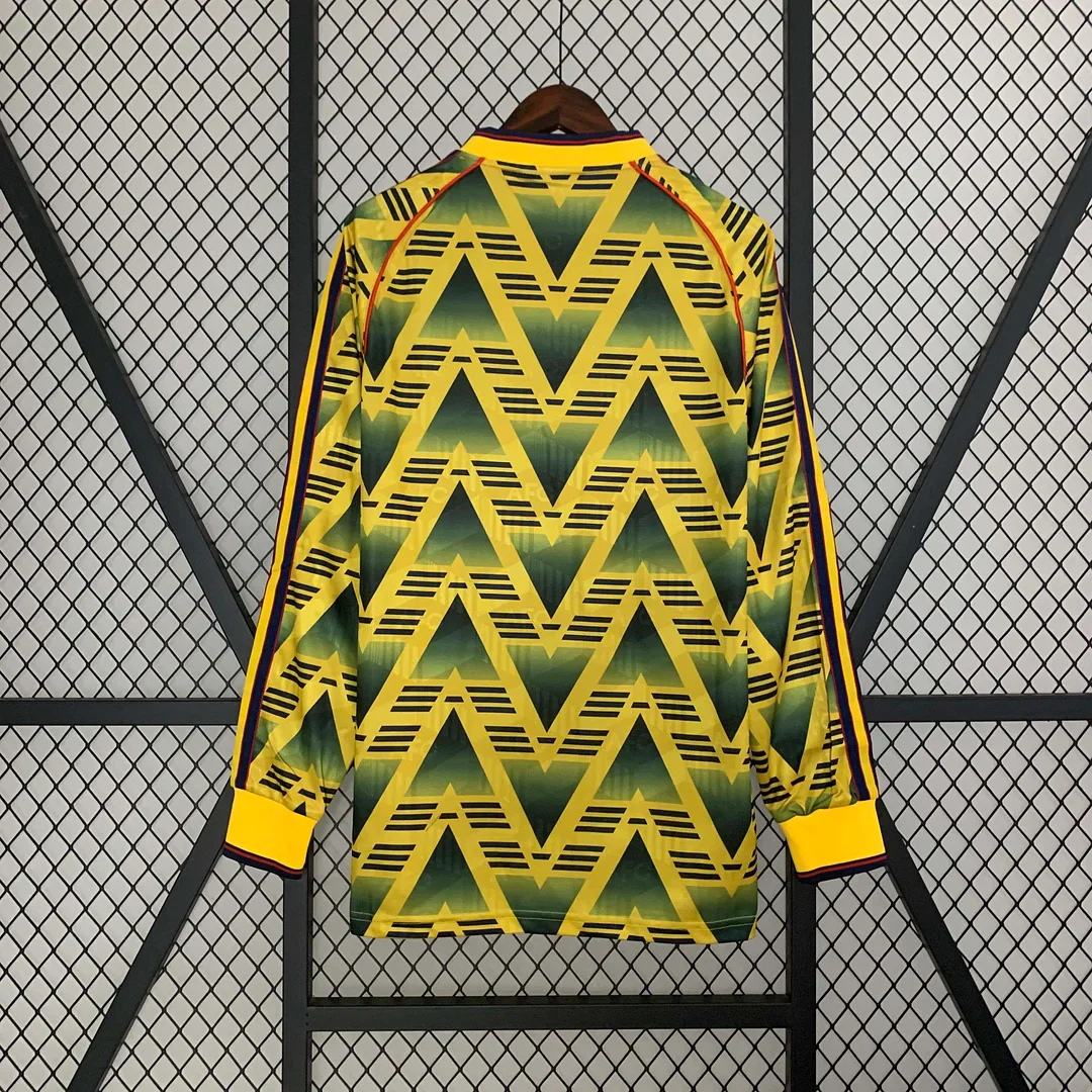 1991-1993 Retro Arsenal Away Jersey Long Sleeve