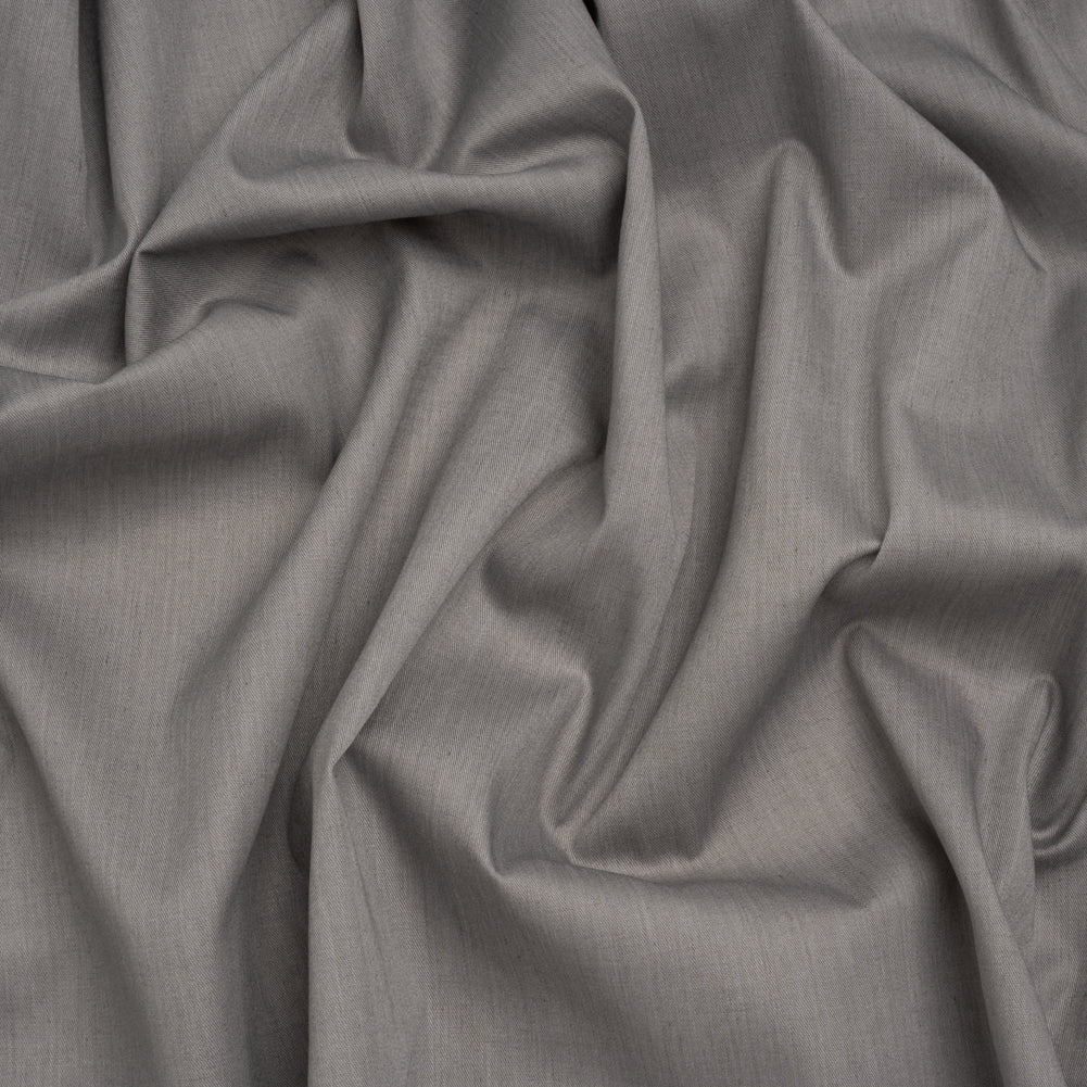 Polyester and Cotton Shirting - Heathered Gray - Deadstock - Joann Fabrics