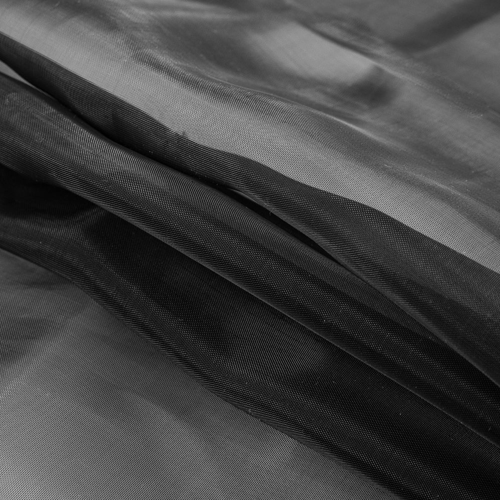 Stiff Polyester Organdy - Black - Rhiannon Collection - Joann Fabrics